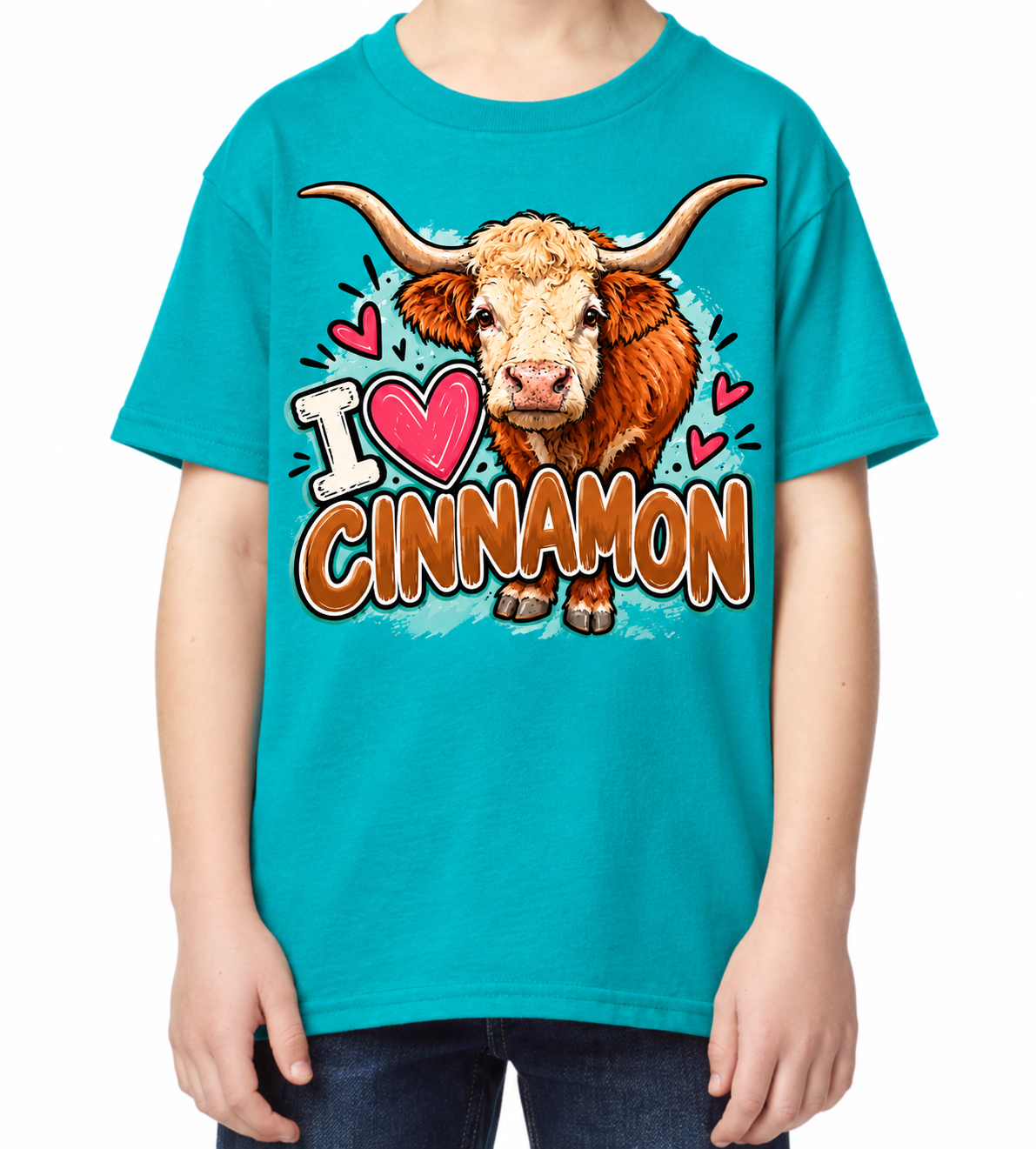 I Love Cinnamon Kids’ T-Shirt
