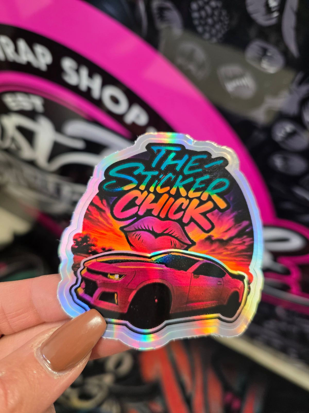 Holographic Stickers