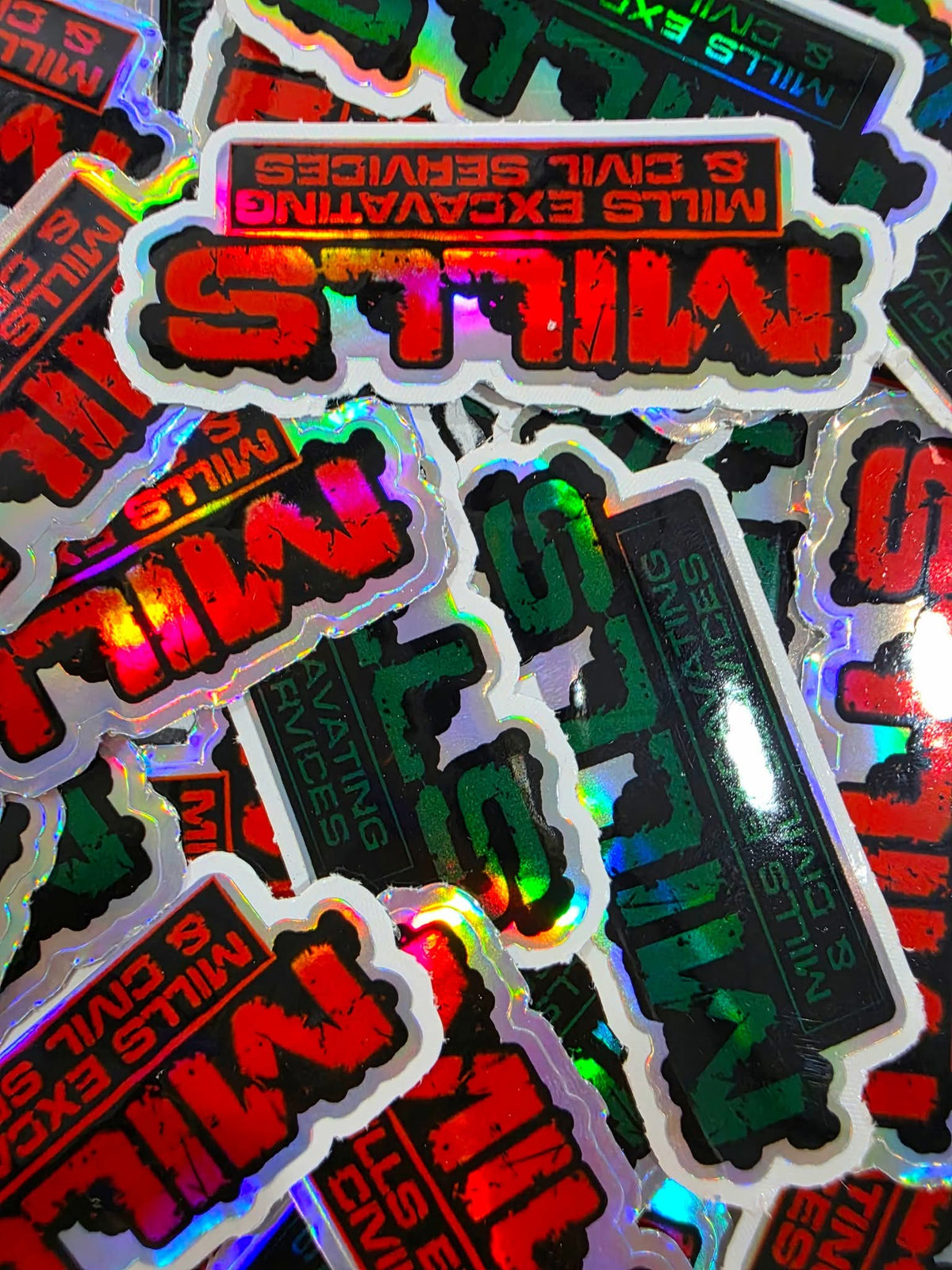 Holographic Stickers