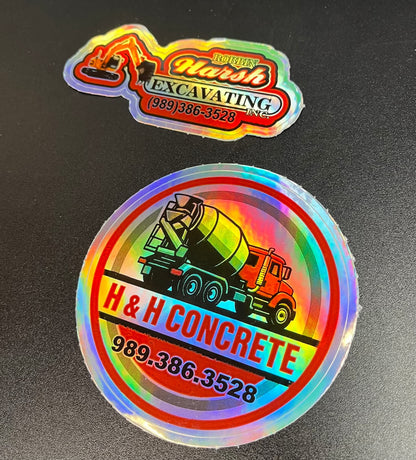 Holographic Stickers